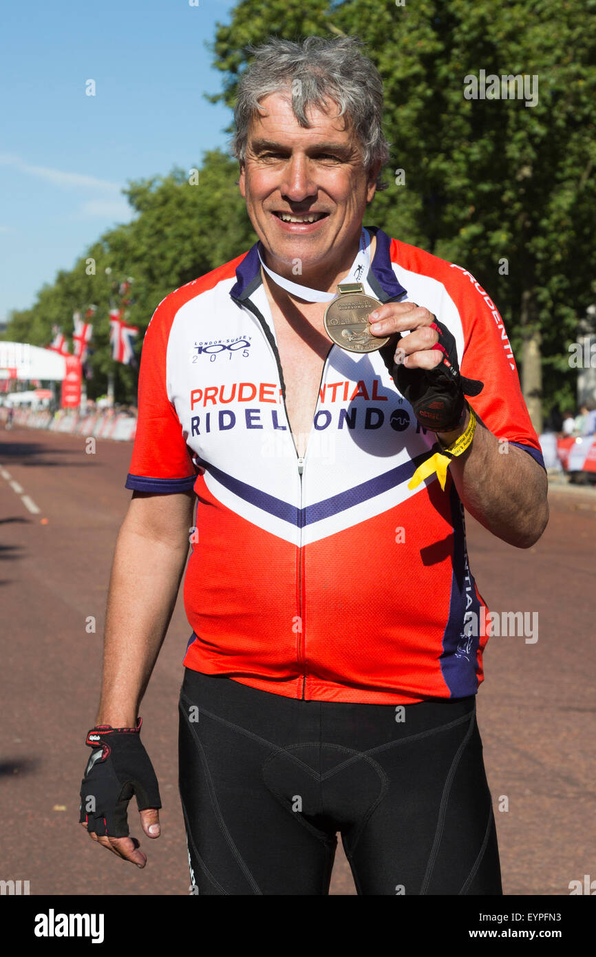 John Inverdale, Prudential RideLondon Banque D'Images
