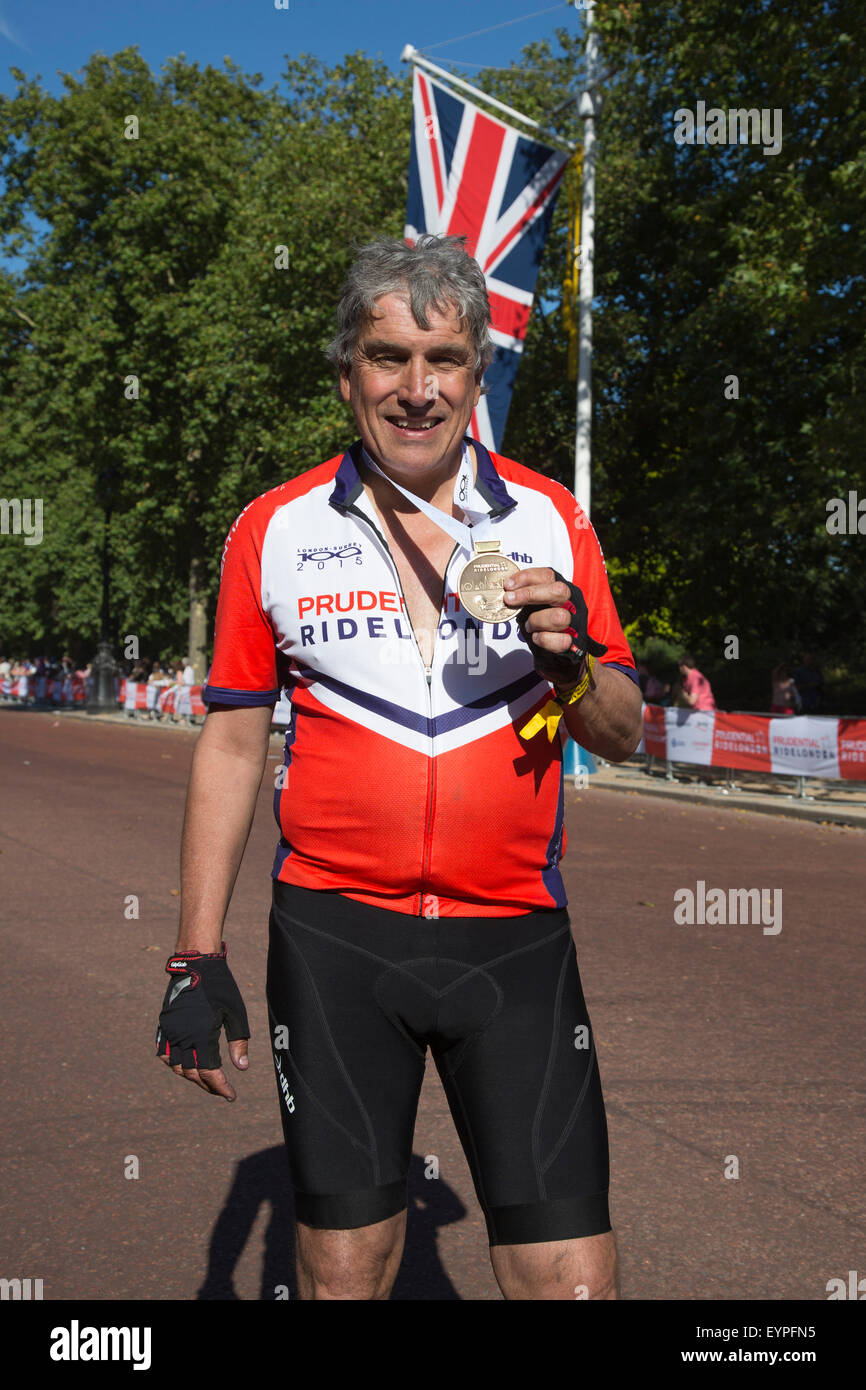 John Inverdale, Prudential RideLondon Banque D'Images