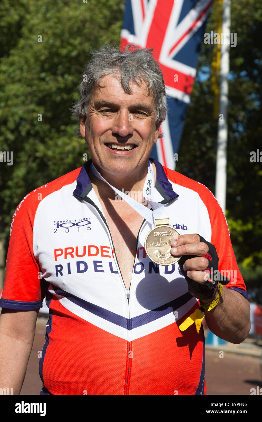 John Inverdale, Prudential RideLondon Banque D'Images