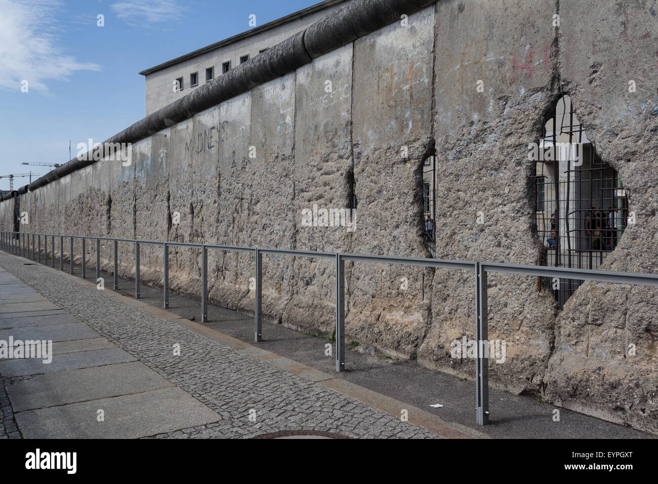 Mur de Berlin, Berlin, Allemagne Banque D'Images