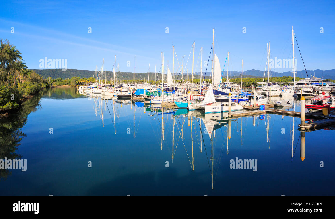 Port Douglas Marina. Queensland, Australie Banque D'Images
