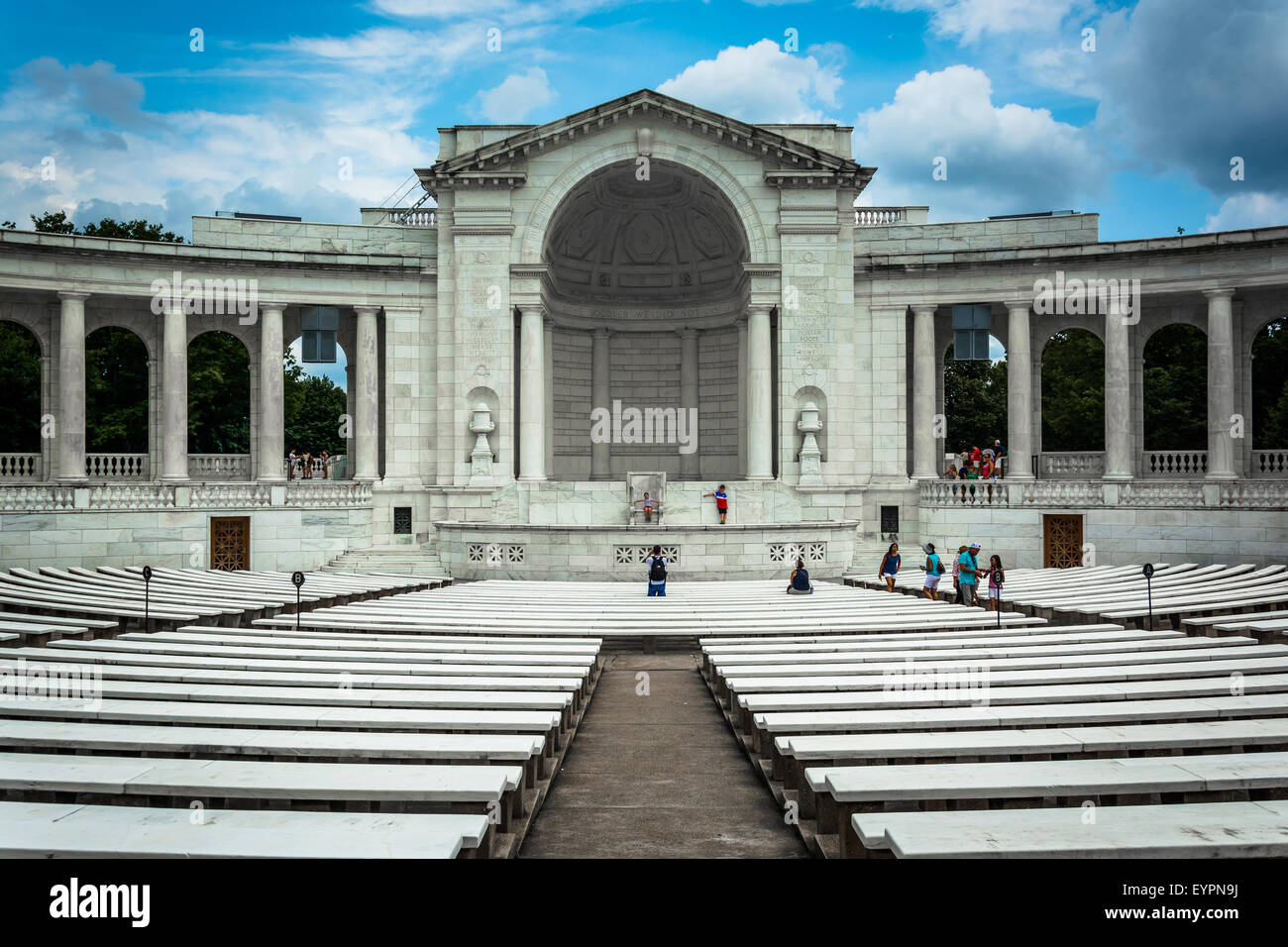 L'Arlington Memorial Amphitheater à Arlington, en Virginie. Banque D'Images
