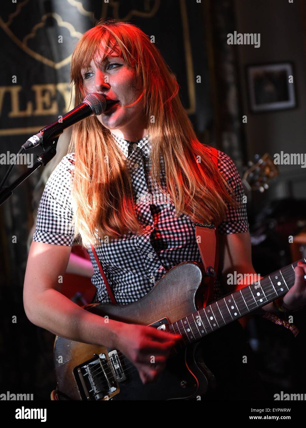 Camden Rocks Festival 2015 - Performances et de l'atmosphère avec : Jennifer Ahlkvist Où : London, Royaume-Uni Quand : 30 mai 2015 C Banque D'Images