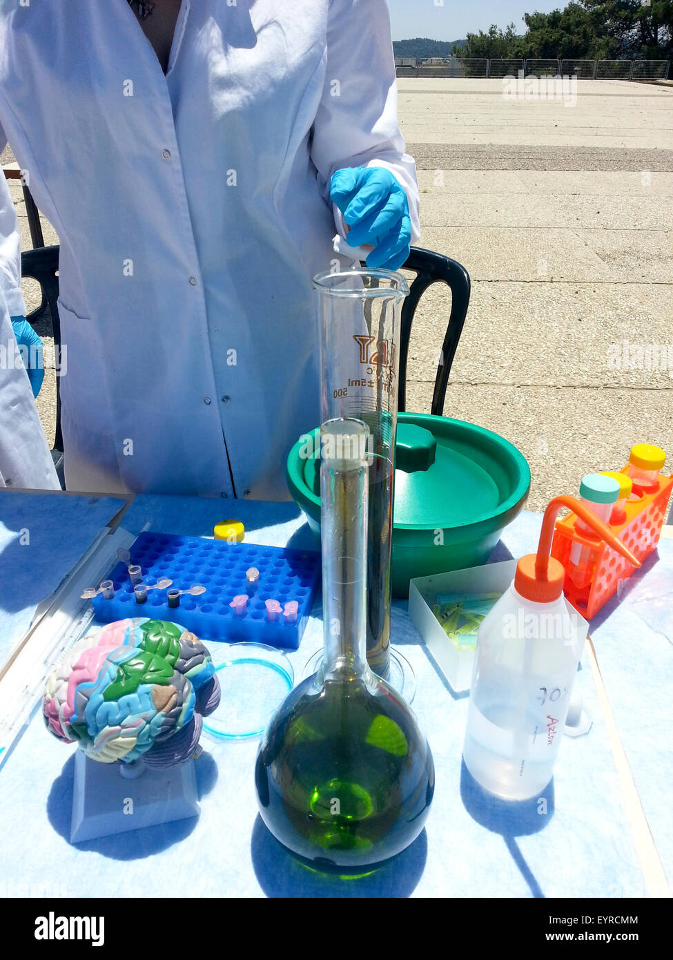 Fête de la science. Photographié à Haïfa, Israël Banque D'Images