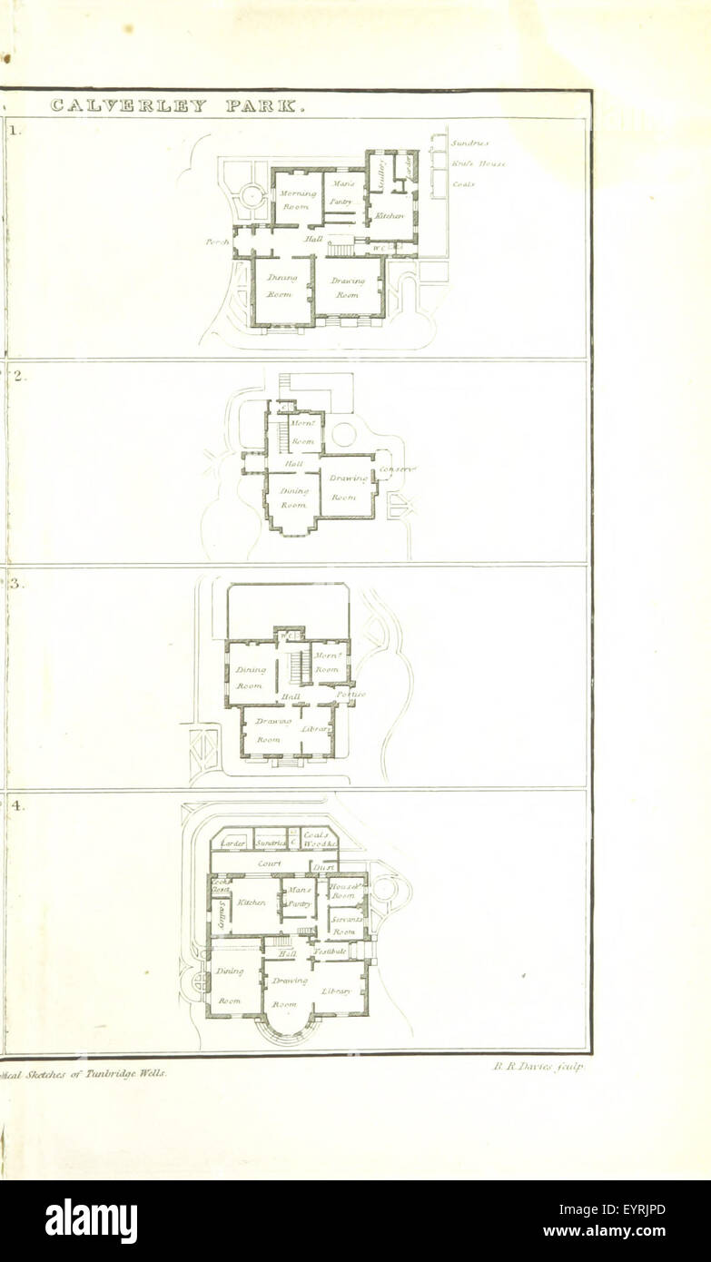 Image prise à partir de la page 85 de 'Descriptive croquis de Tunbridge Banque D'Images