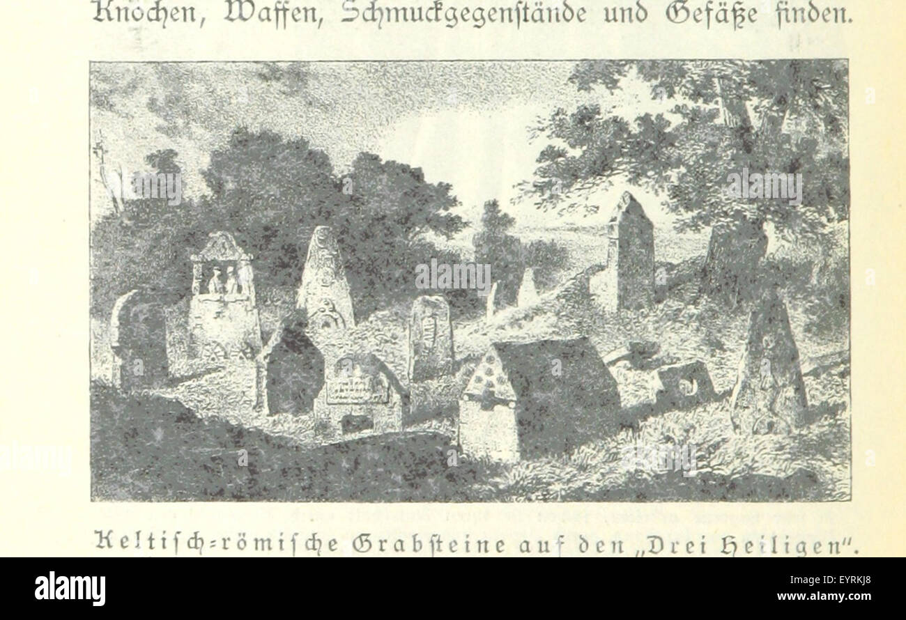 Image prise à partir de la page 110 de "Elsass-Lothringen' Image réalisée à partir de la page 110 "Elsass-Lothringen' Banque D'Images