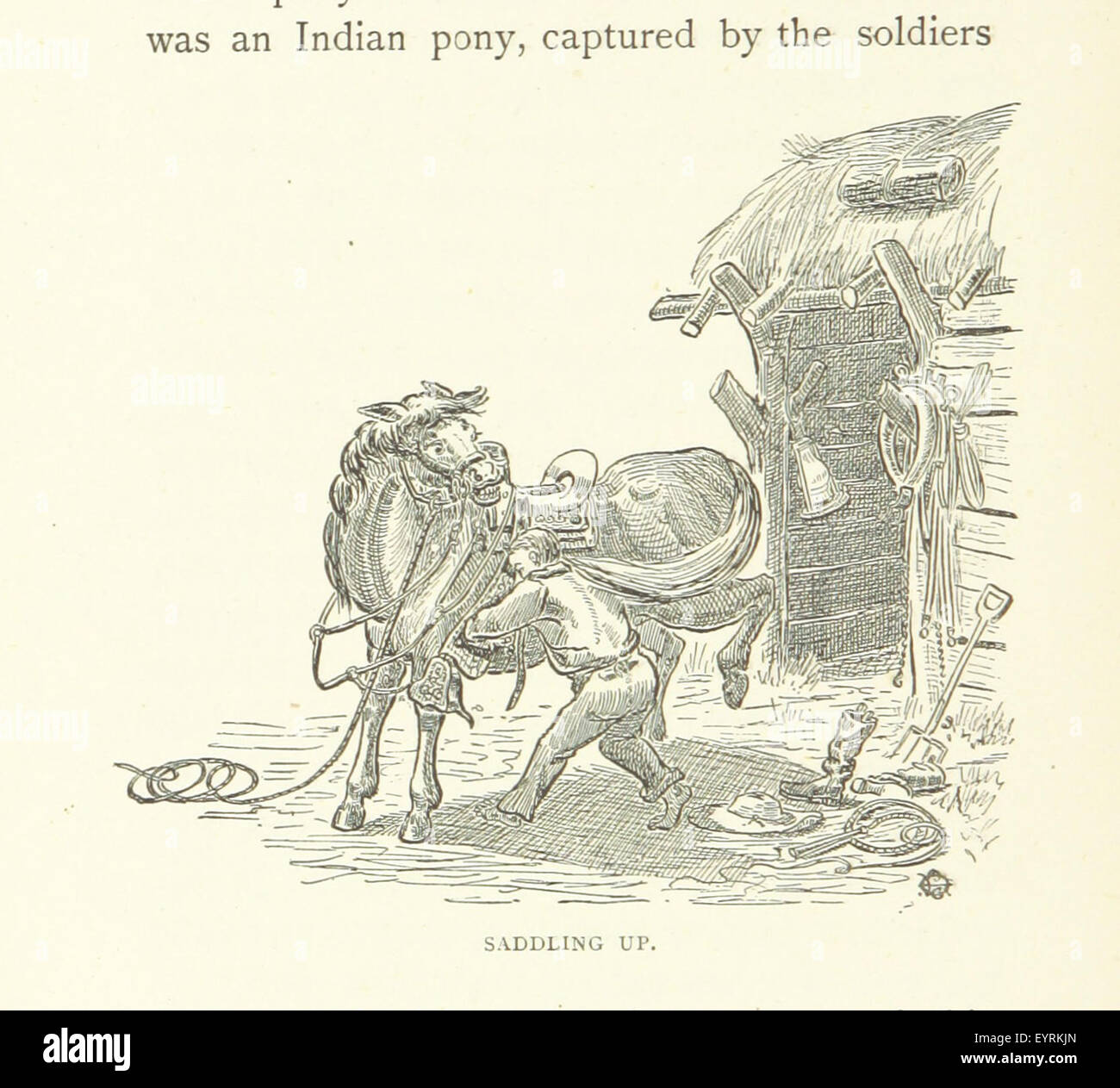 La vie en émigrant au Kansas. [Avec illustrations lithographiques.] Image prise à partir de la page 110 de "La vie en émigrant au Kansas Banque D'Images