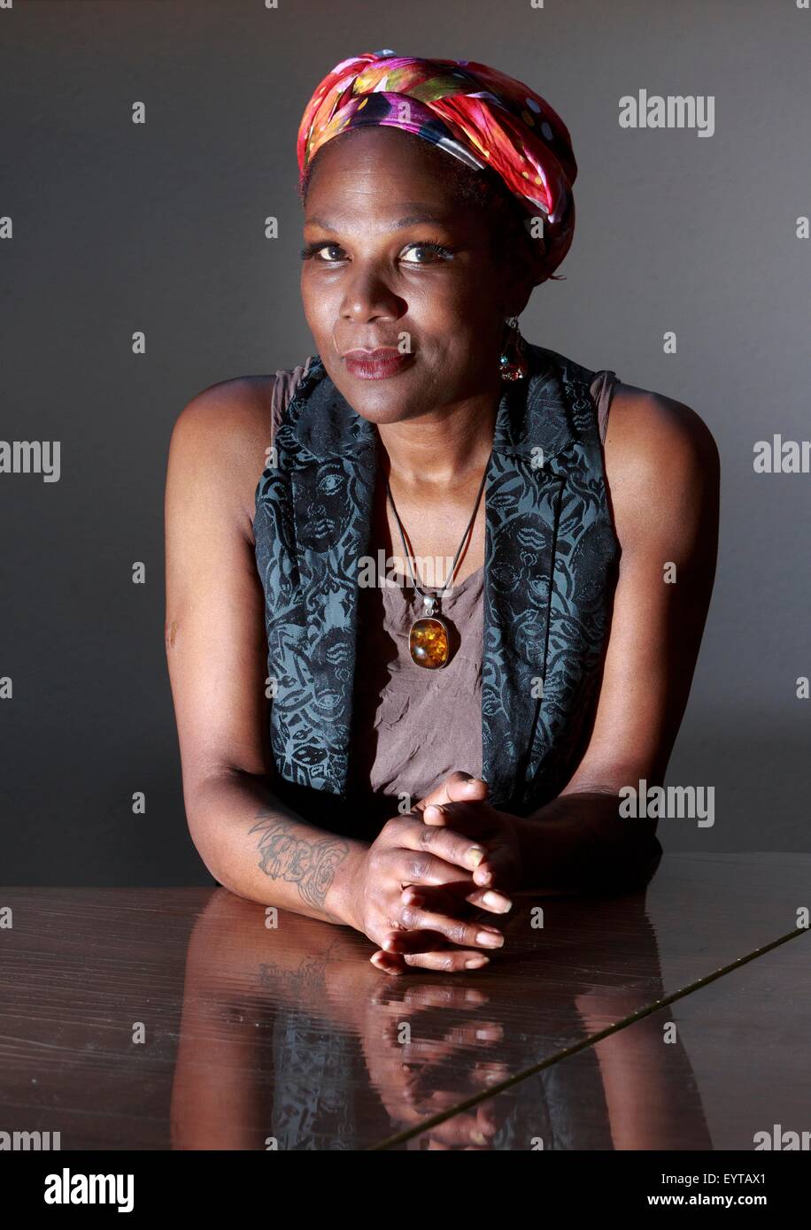 Edinburgh UK. 03 août. Ruth Rogers-Wright performance comme Nina Simone Diva Black Power à Édimbourg au cours de l'Edinburgh Fringe Festival à New Town Theatre 96, rue George. Ruth Rogers-Wright sur la photo. Pako Mera/Alamy Live News Banque D'Images