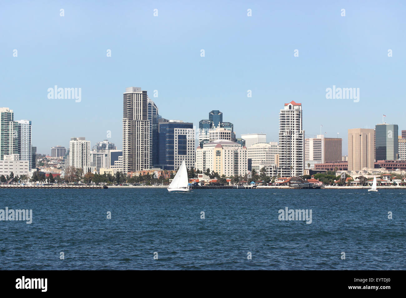 Le centre-ville de San Diego en Californie Banque D'Images