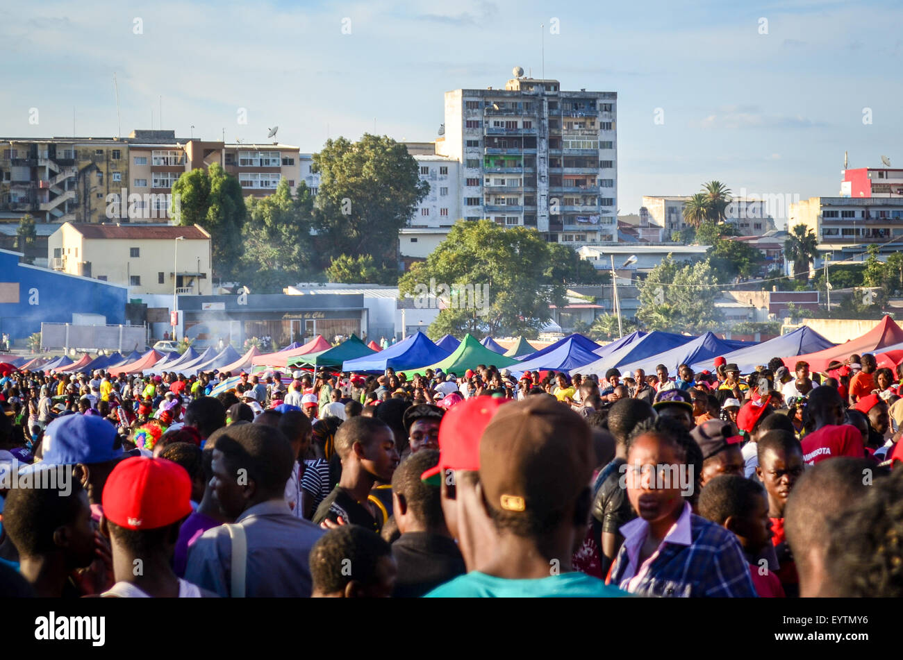 Carnival n'Lubango en Angola (2014) Banque D'Images