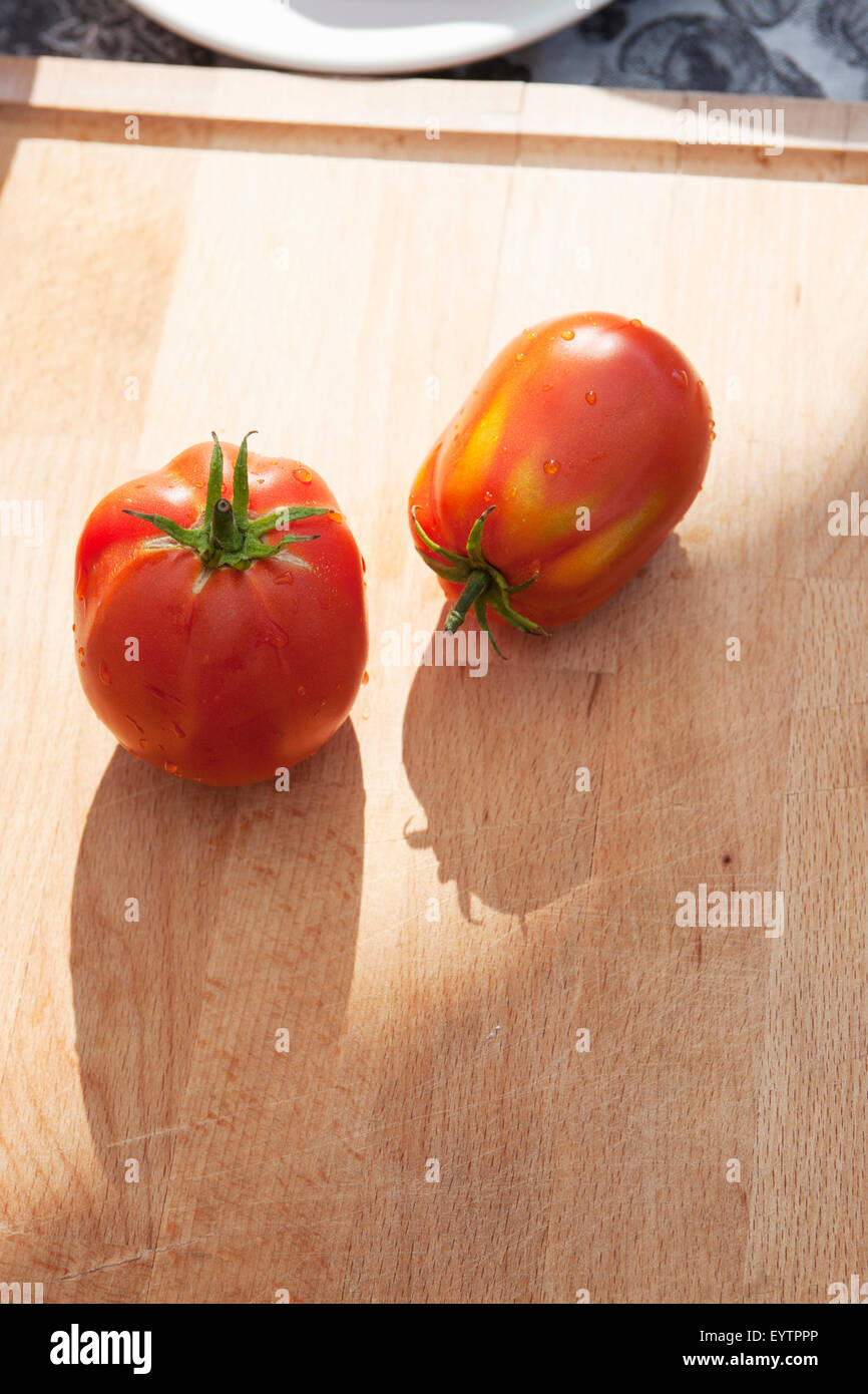 tomates boeuf Banque D'Images