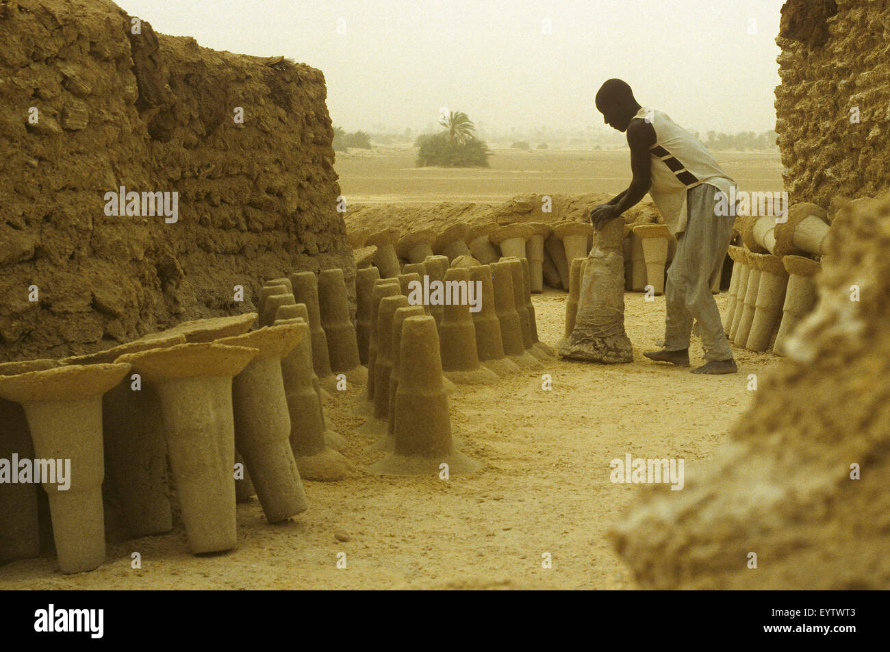 Oasis sel Fachi, Ténéré Banque D'Images