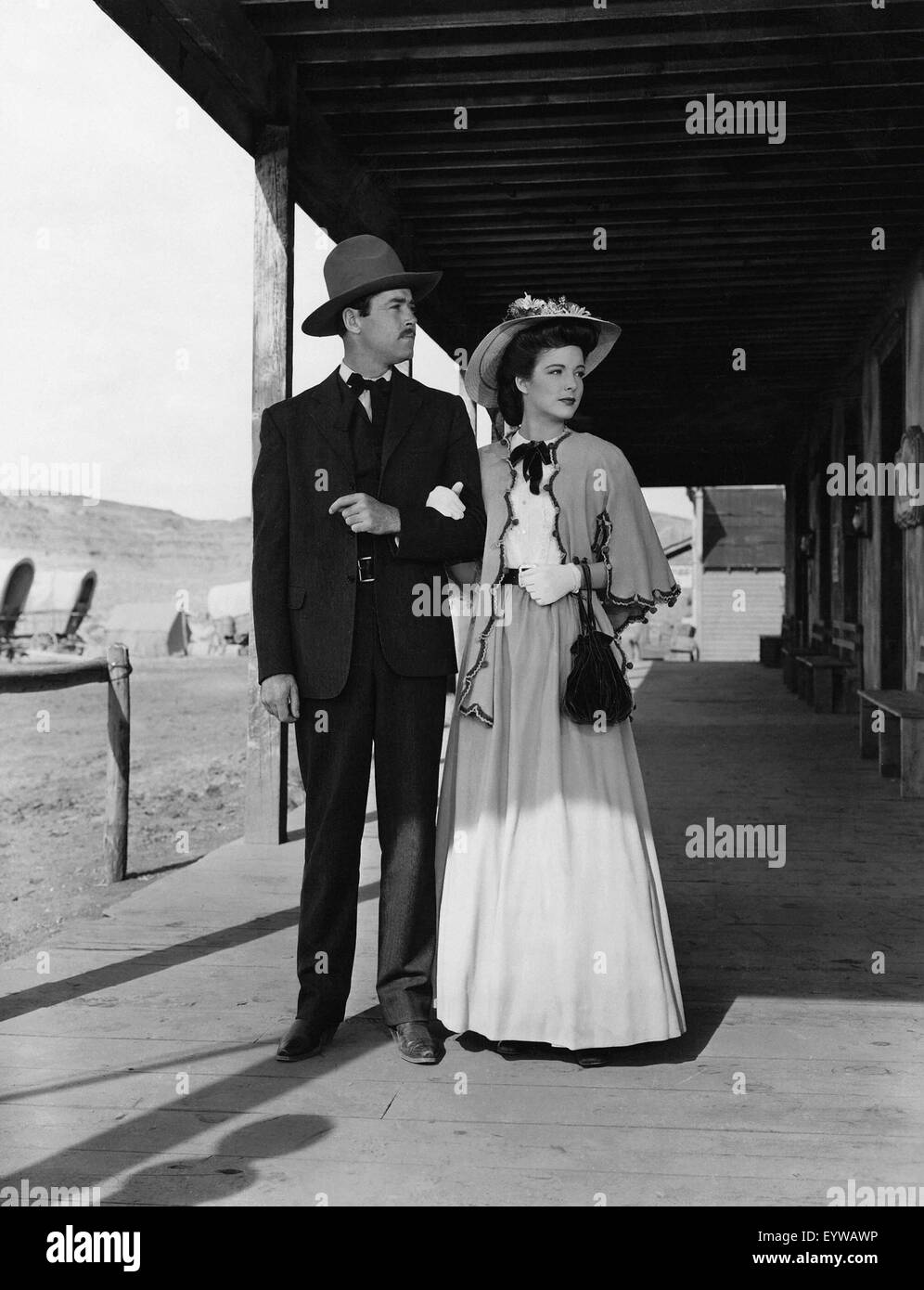 My Darling Clementine ; Année : 1946 ; USA Réalisation : John Ford ; Henry Fonda, Cathy Downs Banque D'Images