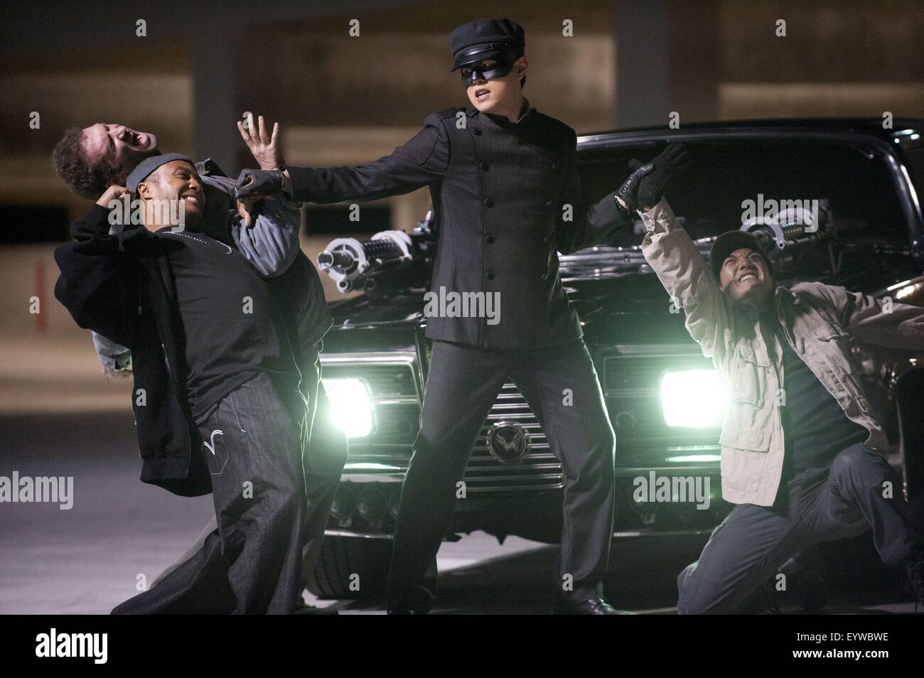 Le Frelon Vert ; Année : 2011 ; USA réalisation : Michel Gondry ; Jay Chou ; Photo : Jaimie Trueblood Banque D'Images