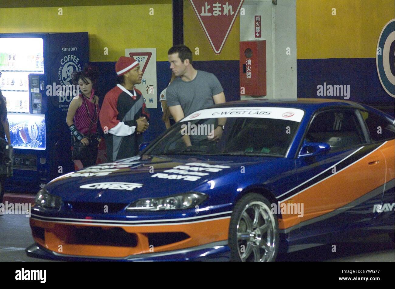 Le Fast and Furious : Tokyo Drift ; Année : 2006 ; USA Réalisateur : Justin Lin ; Lil' Bow Wow, Lucas Black ; Photo : Sidney Baldwin Banque D'Images