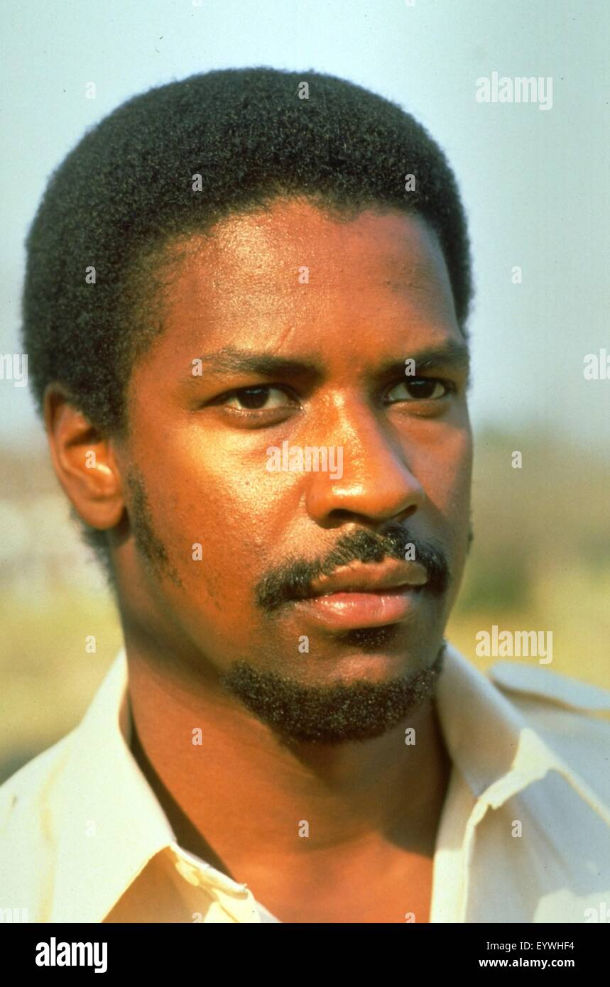 Cry Freedom ; Etats-Unis ; Année : 1987 Réalisateur : Richard Attenborough , Denzel Washington Banque D'Images