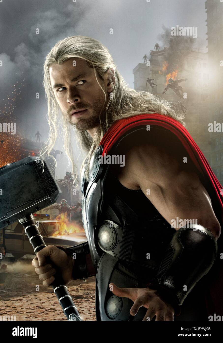 Avengers : Uncanny X-Men ; Année : 2015 ; USA Réalisateur : Joss Whedon ; Chris Hemsworth ; film poster (textless) Banque D'Images