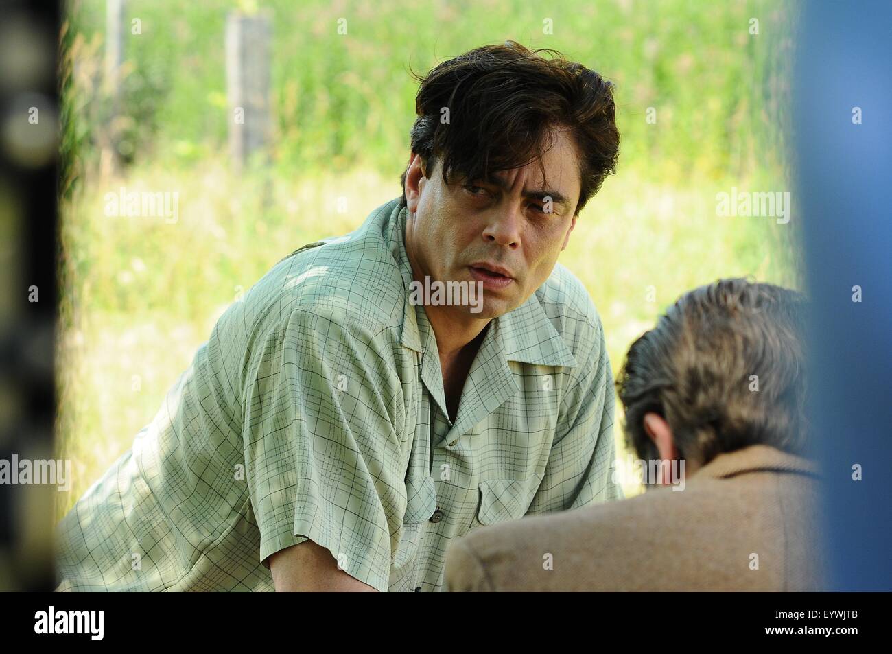 Jimmy P : psychothérapie d'un Indien des plaines ; Année : 2013 France / USA Réalisateur : Arnaud Desplechin , Benicio Del Toro, Mathieu Amalric ; Photo : Nicole Rivelli Banque D'Images