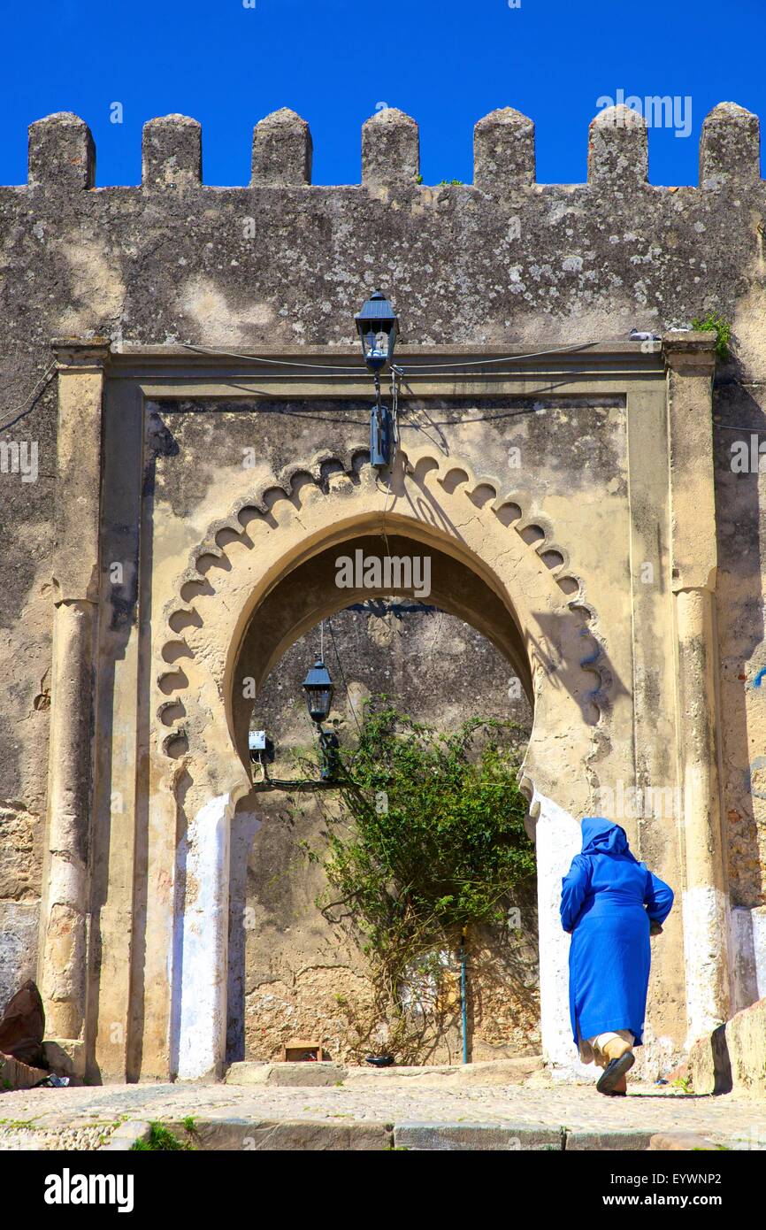 Bab El Assa, Kasbah, Tanger, Maroc, Afrique du Nord, Afrique Banque D'Images