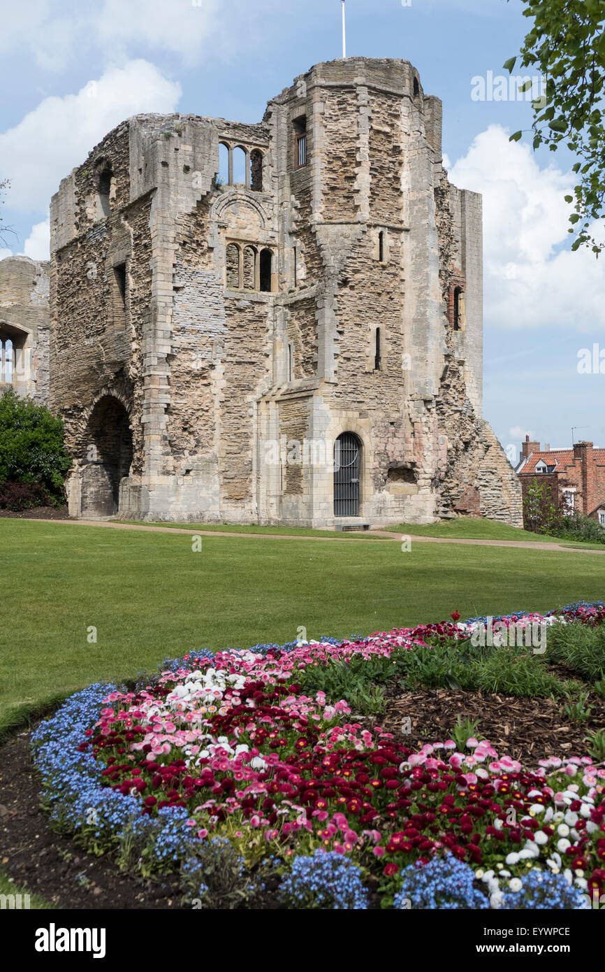 Château de Newark, Nottinghamshire, Angleterre, Royaume-Uni, Europe Banque D'Images