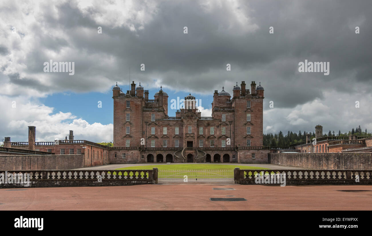 Château de Drumlanrig, Dumfries et Galloway, Écosse, Royaume-Uni, Europe Banque D'Images