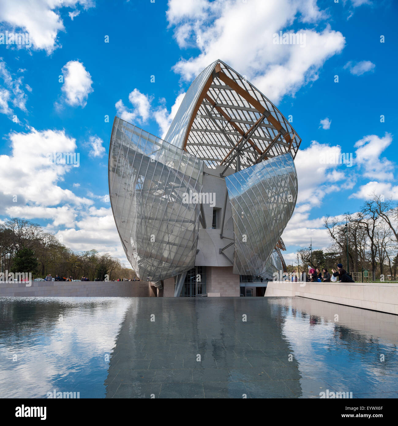 France, Paris, Fondation Louis Vuitton Banque D'Images