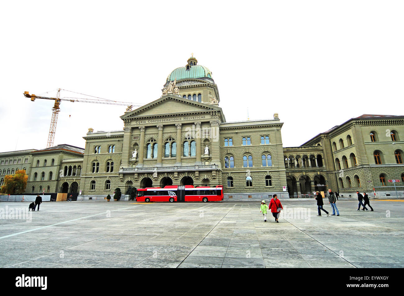 Bâtiments en Suisse Banque D'Images