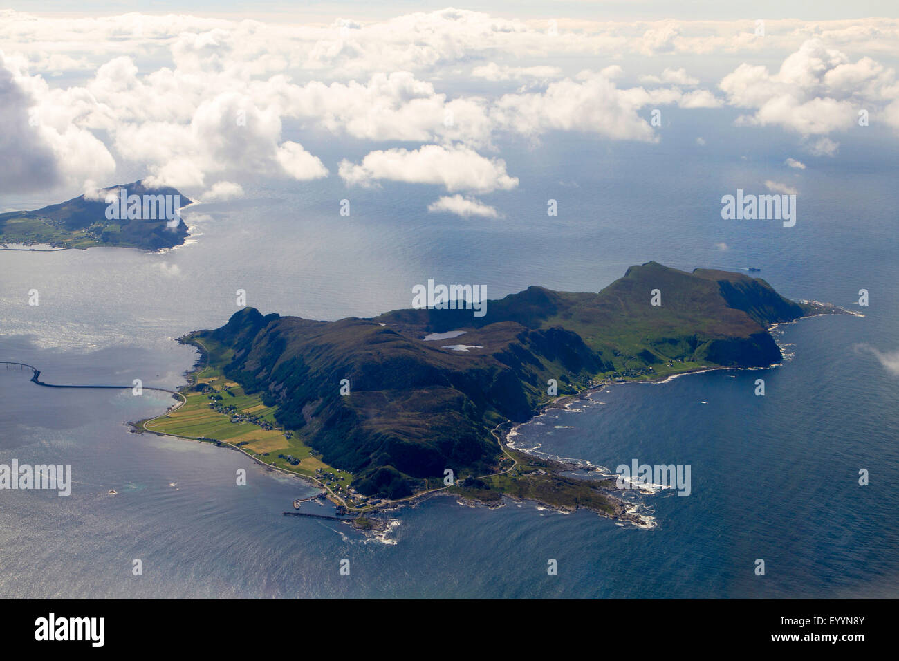 Runde island dans l'ouest de la Norvège, la Norvège, Runde Banque D'Images