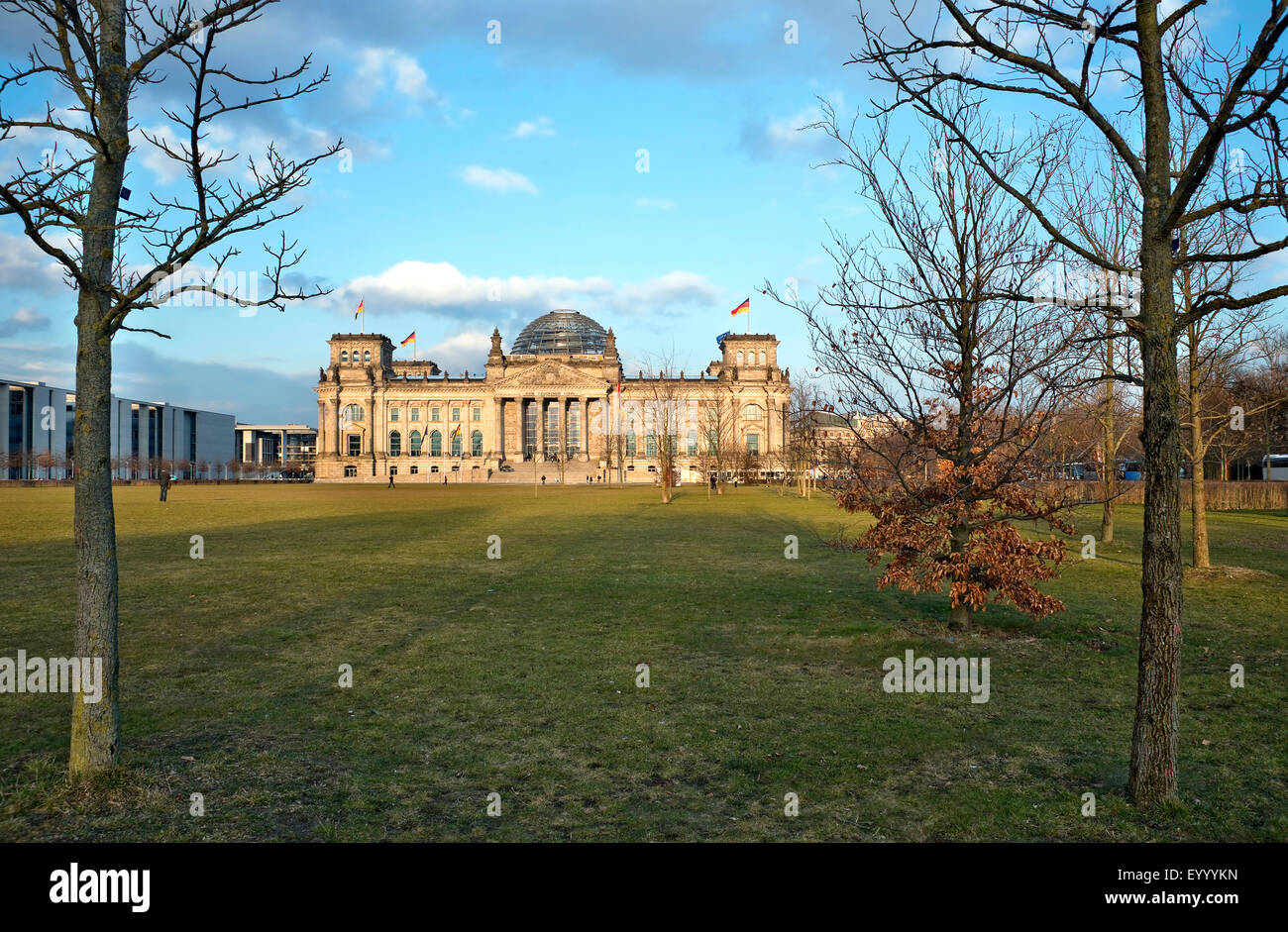 Bâtiment du Reichstag, Berlin, Allemagne Banque D'Images