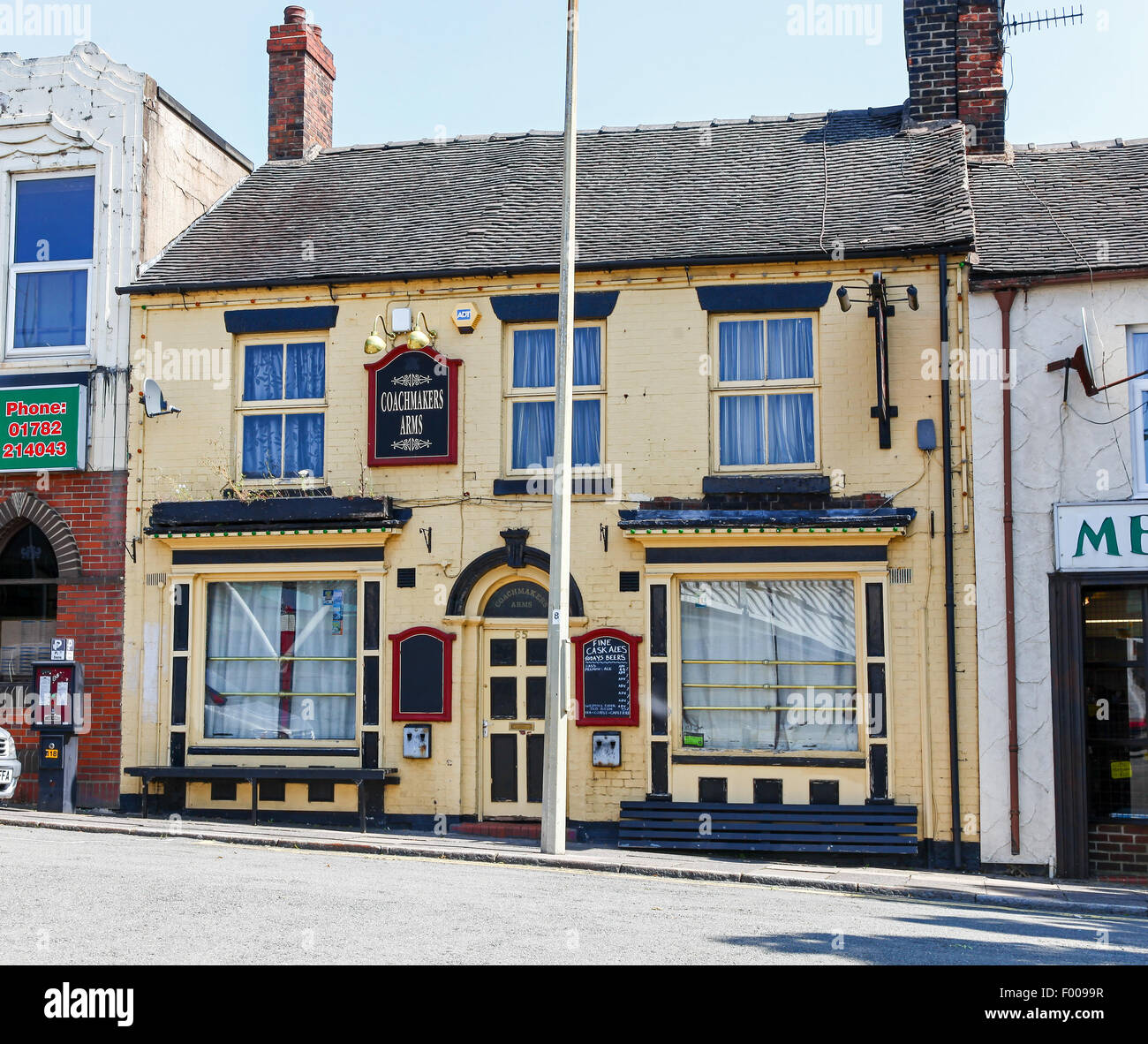 L'Coachmakers Arms Pub, Pub ou Hanley Stoke on Trent Staffordshire England UK Banque D'Images