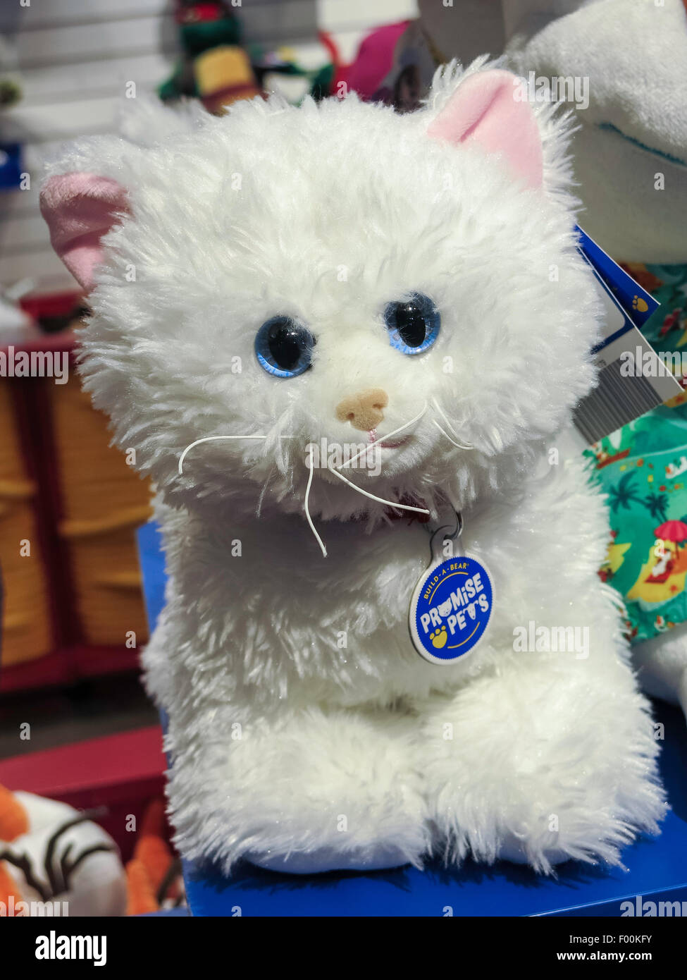 Build-A-Bear Workshop, intérieur, West 34th Street, NEW YORK CITY Banque D'Images