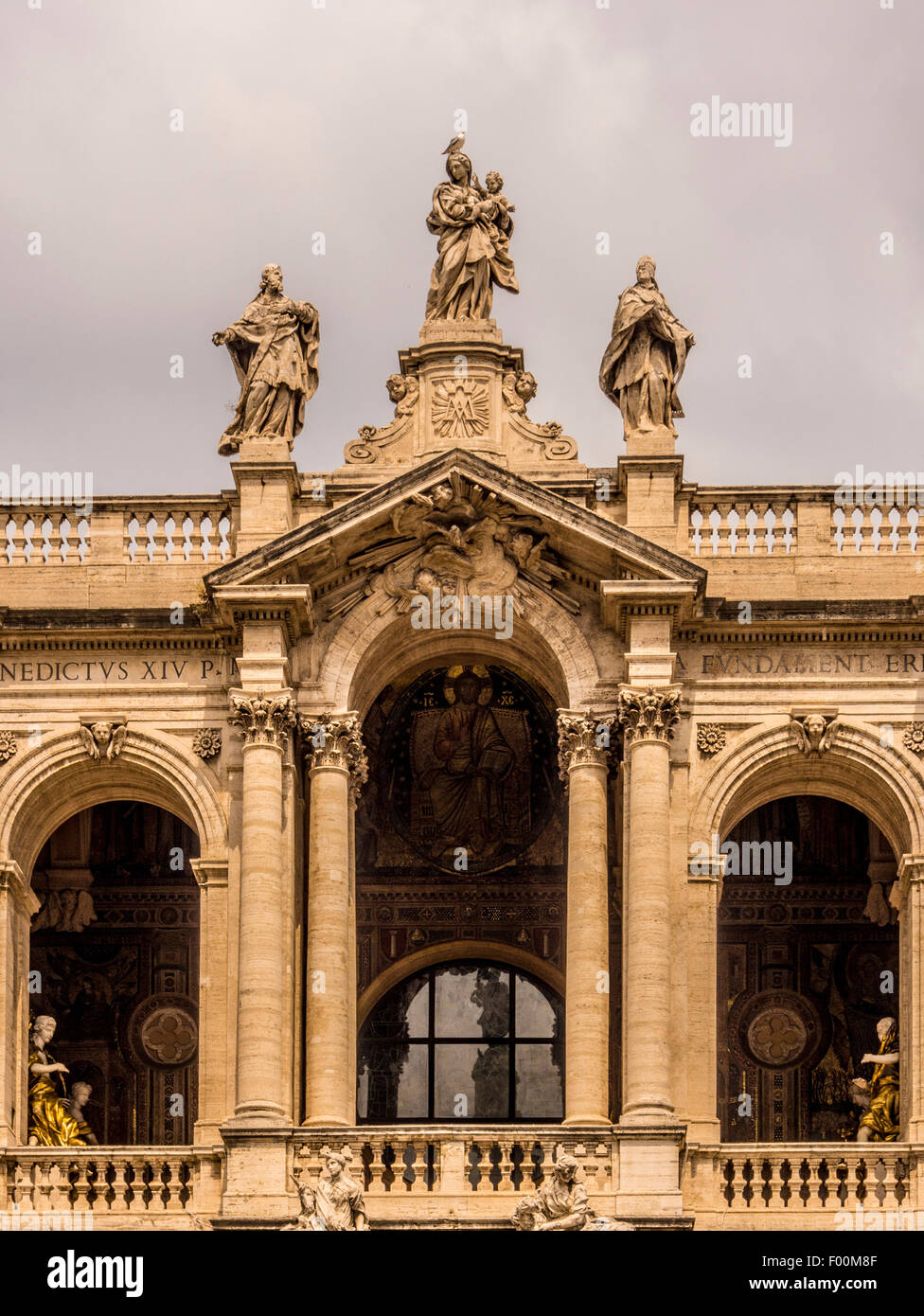 La basilique de Santa Maria Maggiore Banque D'Images