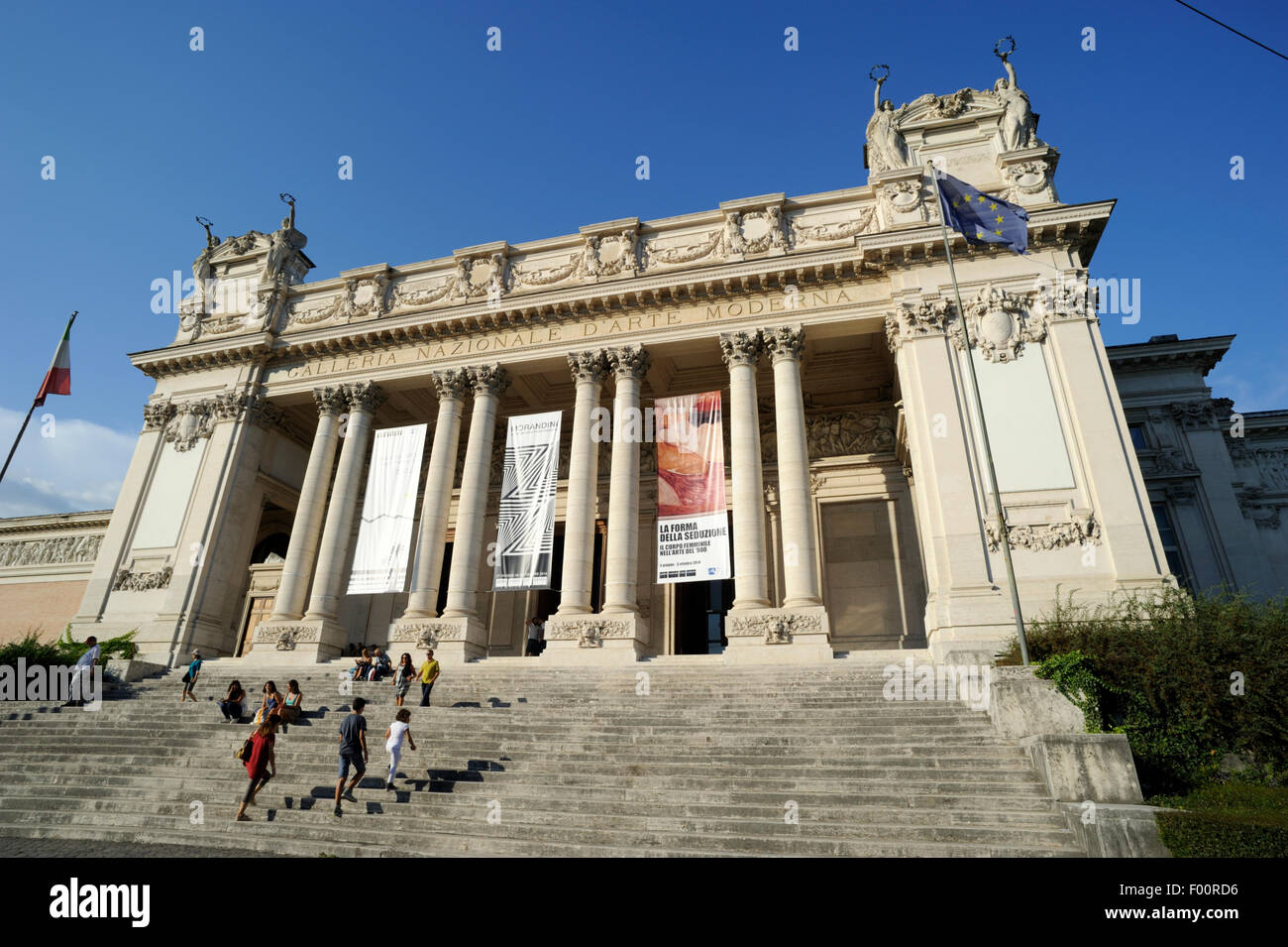 Italie, Rome, Galleria Nazionale d'Arte Moderna, Musée d'Art moderne Banque D'Images