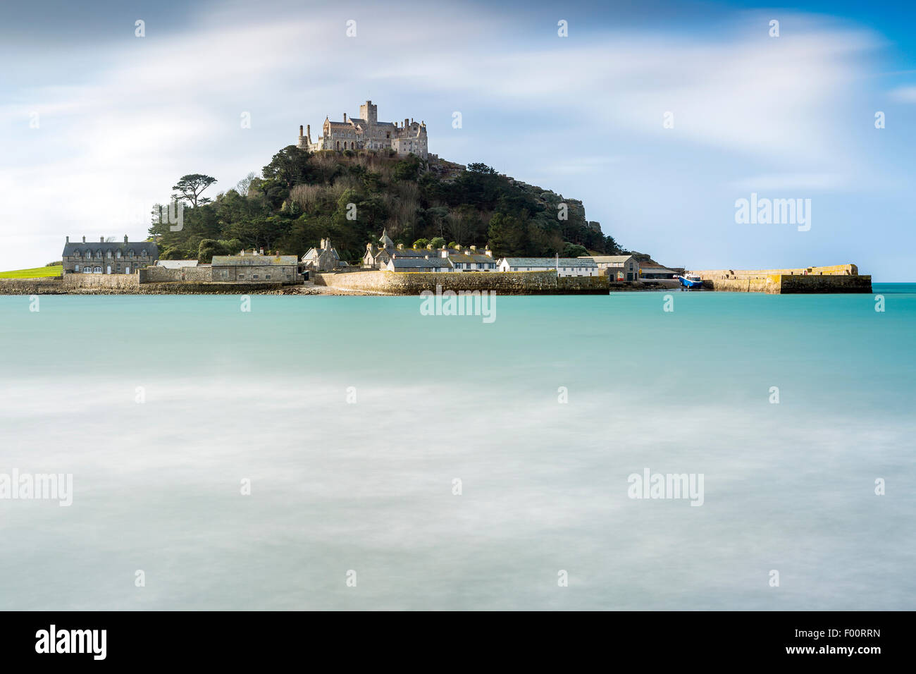 St Michael's Mount, Marazion, Cornwall, Angleterre, Royaume-Uni, Europe. Banque D'Images