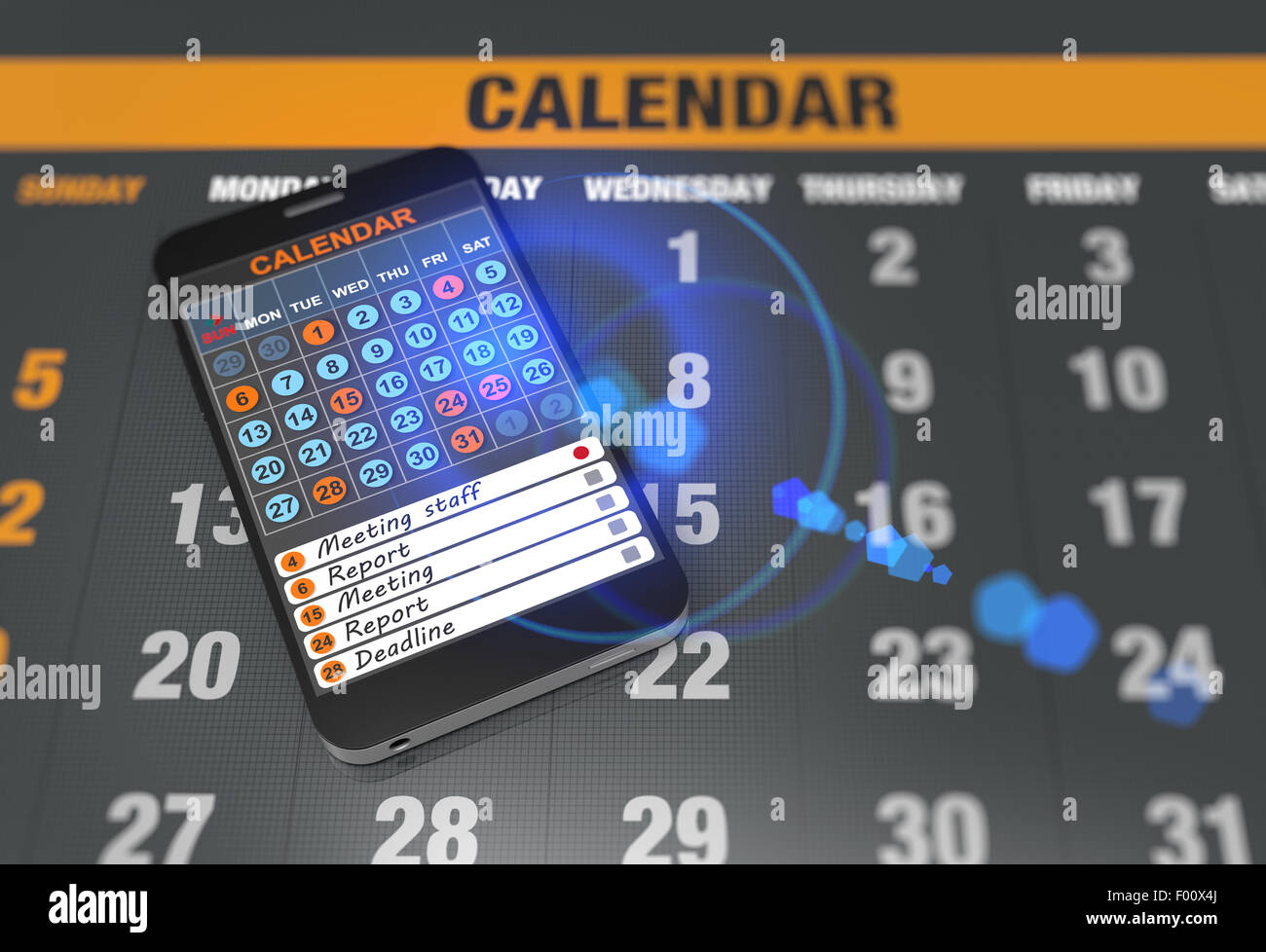 Calendrier de planification Banque de photographies et d’images à haute ...