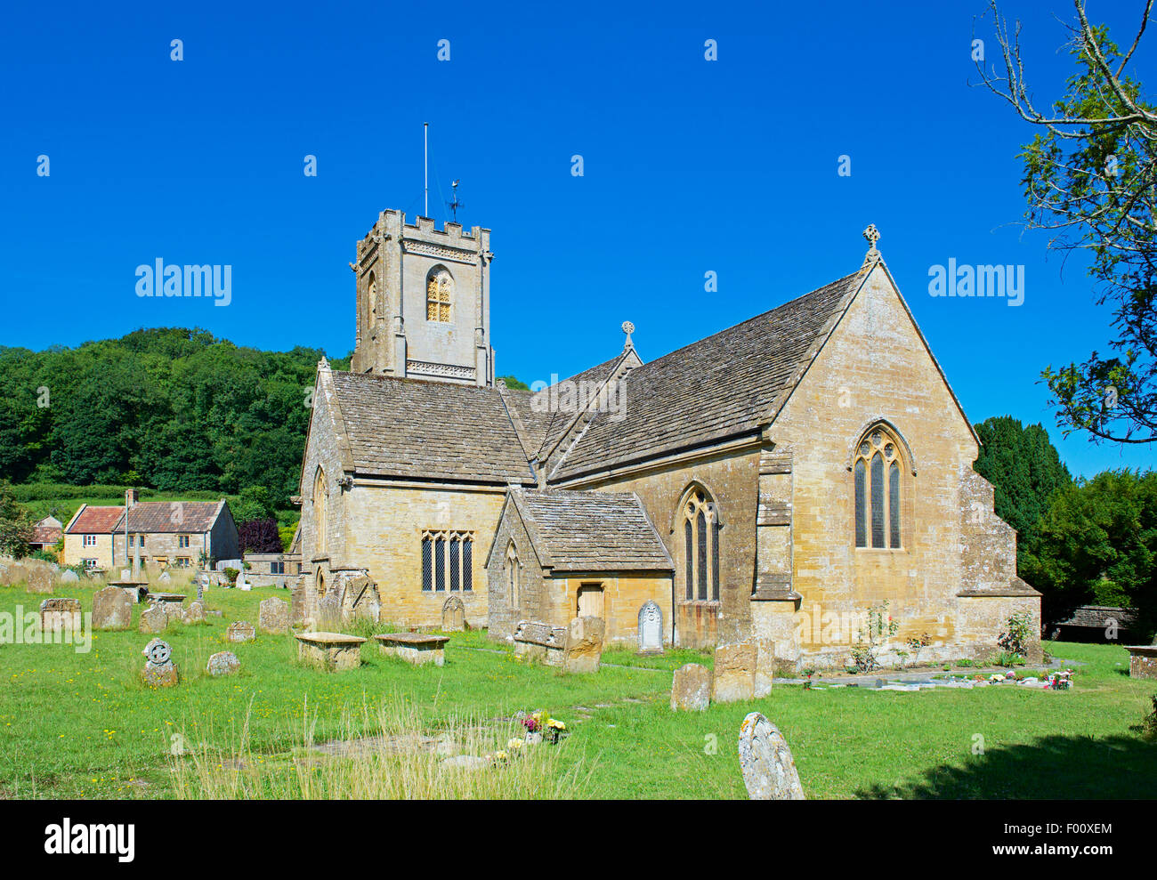 St Catherine's Church, dans le village de Montacute, Somerset, England UK Banque D'Images