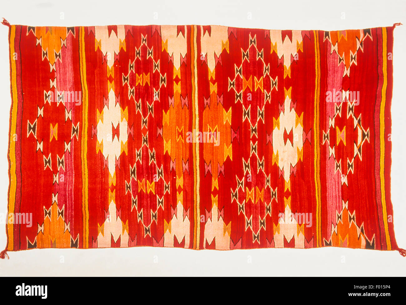 Tapis indiens Navajo, Museum of Northern Arizona, Flagstaff, Arizona Banque D'Images