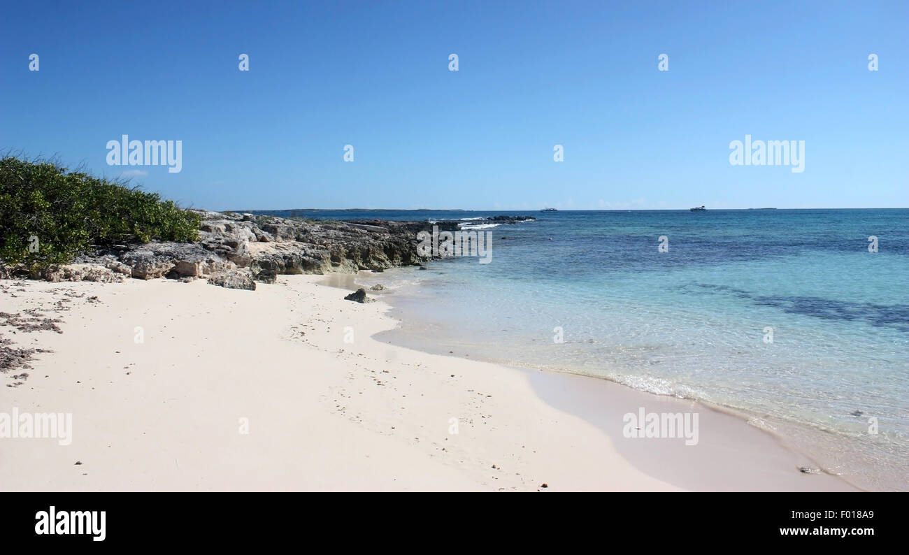 Vacances tropicales sur la plage Banque D'Images