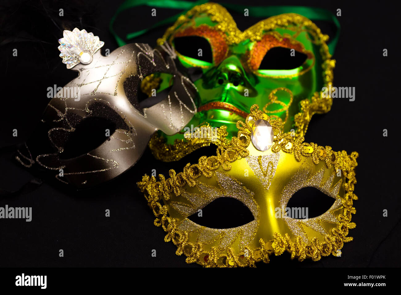 Masques de carnaval Banque D'Images