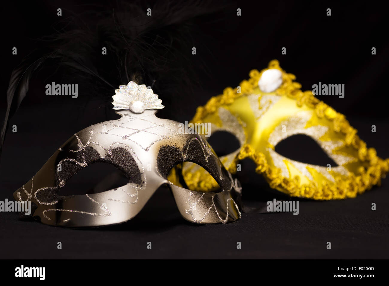 Masques de carnaval Banque D'Images
