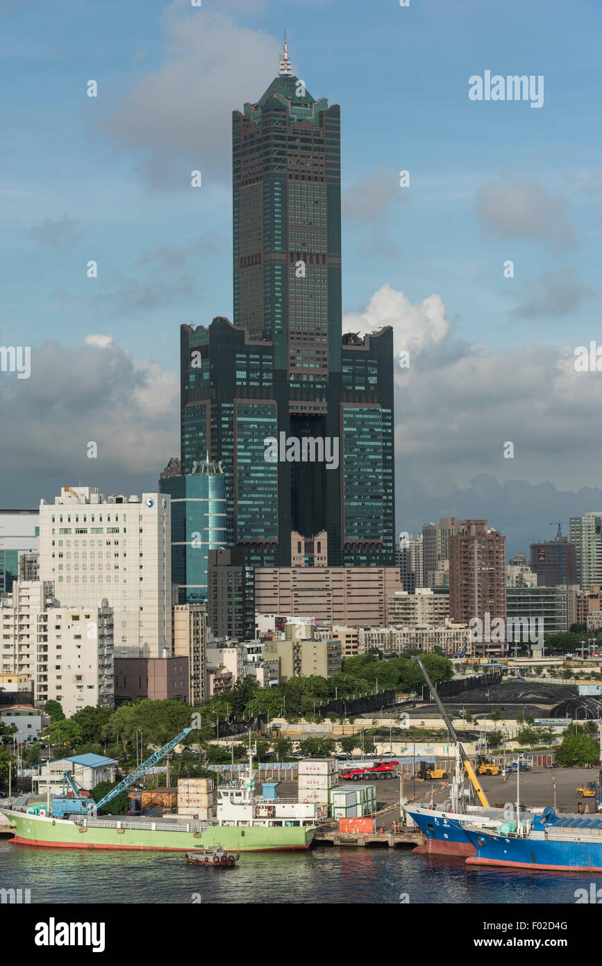 85 Sky Tower, Kaohsiung, Taïwan Banque D'Images