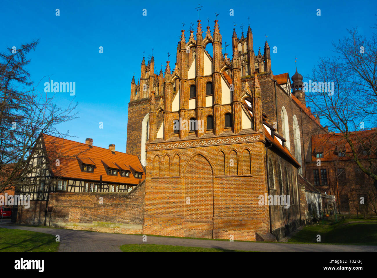 Église de Sainte Trinité, Koskciol Trojcy Swietej, Gdansk, Pologne, province occidentale Banque D'Images