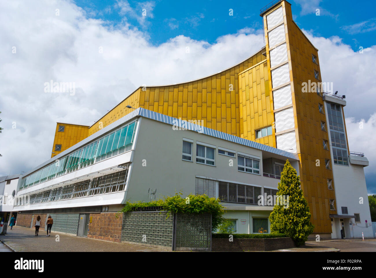 Berliner Philharmonie et Kammermusiksaal, Herbert von Karajan Strasse, Mitte, Berlin, Allemagne Banque D'Images