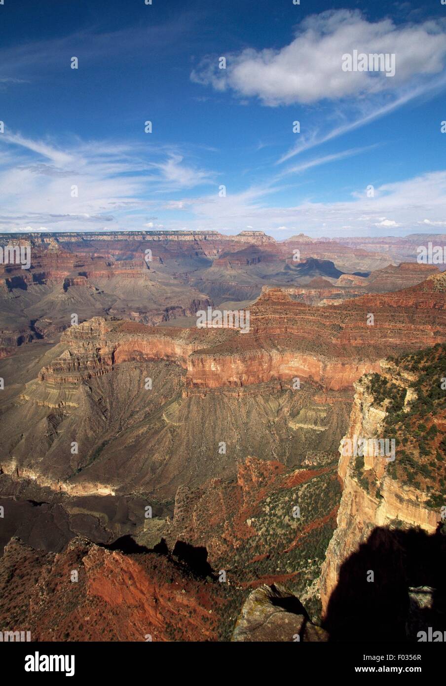 Le Parc National du Grand Canyon, Arizona, États-Unis d'Amérique. Banque D'Images