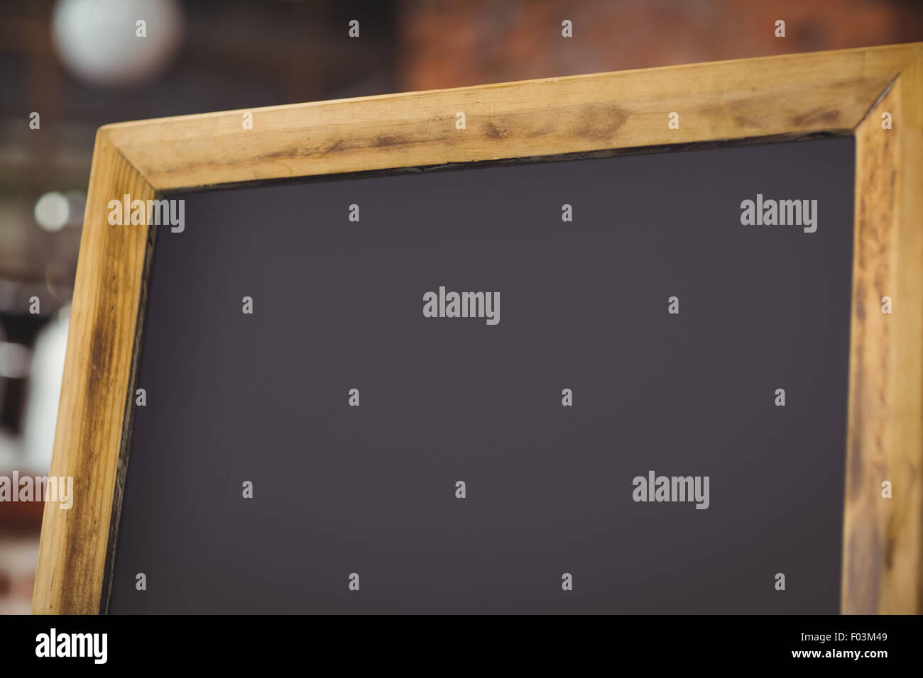 Vue rapprochée d'un tableau noir Banque D'Images