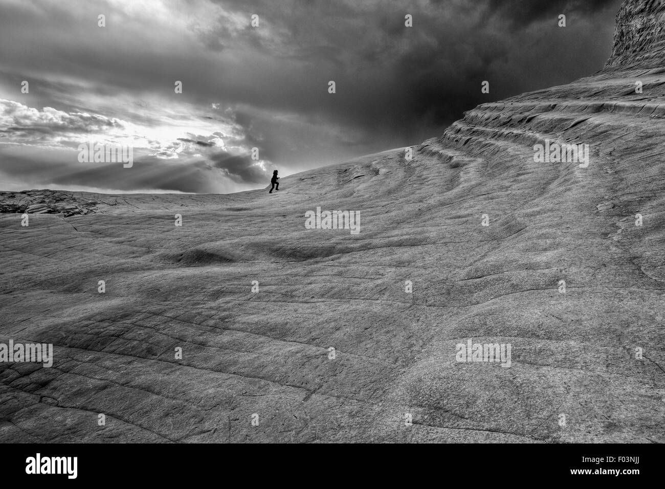 L'Italie, la Sicile, la Scala dei Turchi , Escalier des Turcs Banque D'Images