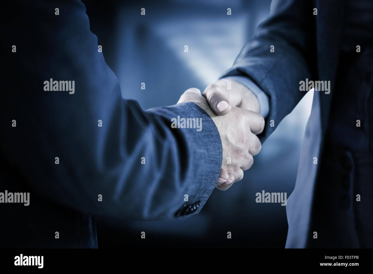 Image composite de business people close up Banque D'Images