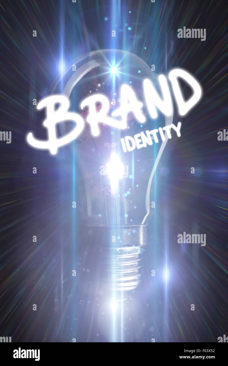 Image composite de l'identité de marque Banque D'Images