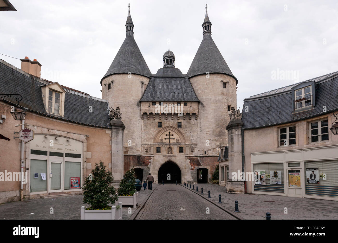 La porte de la Craffe, La Porte de la Craffe, dans la partie la plus