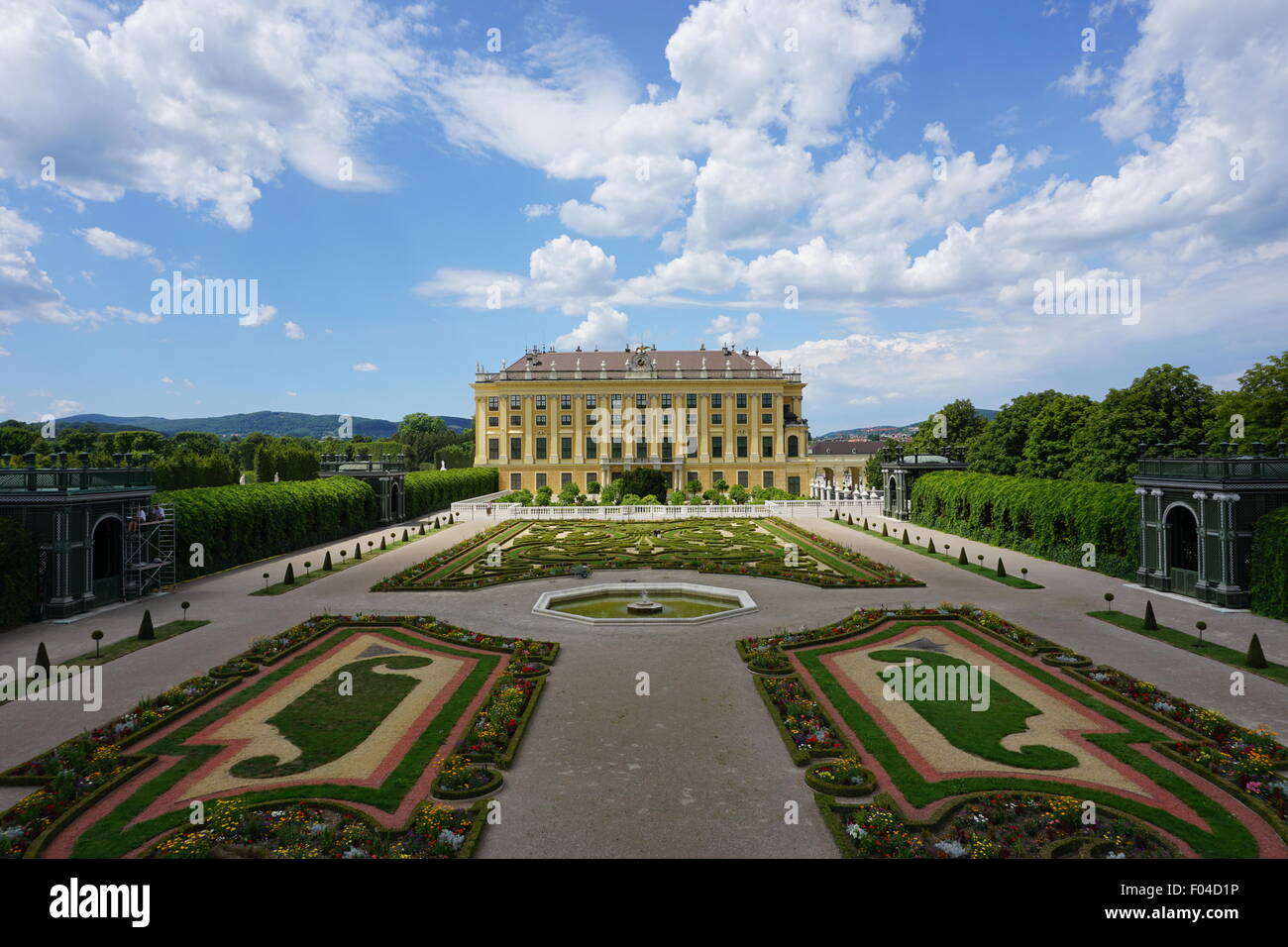 Le palais de Schönbrunn - Vienne Banque D'Images